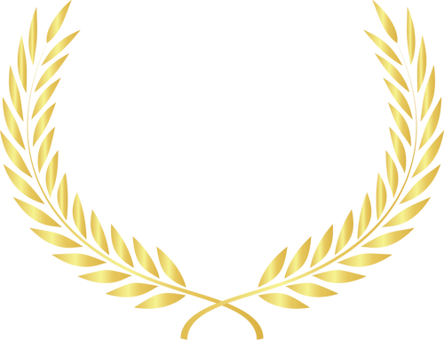 Gold Laurel wreath